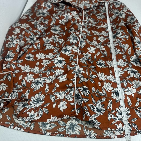 La Ligne x Target Women’s Floral Button Front Blouse Size Medium - Picture 10 of 14